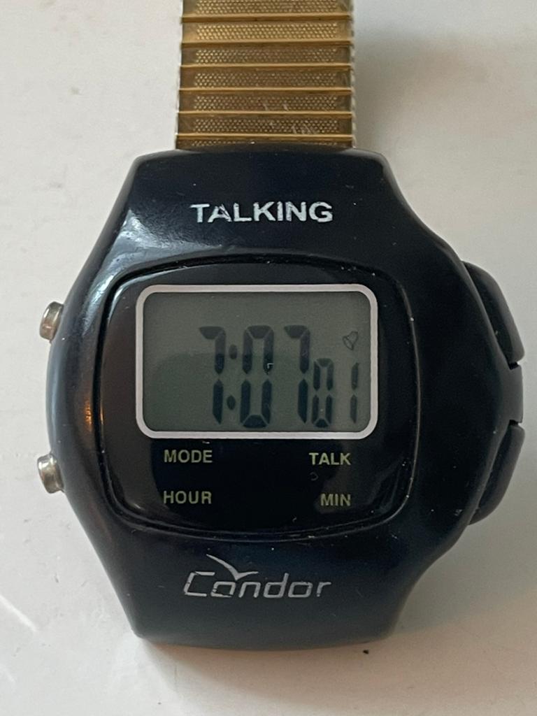 Condor Pratende horloge voor blinden, Sieraden, Tassen en Uiterlijk, Horloges | Heren, Overige merken, Gebruikt, Polshorloge, Ophalen of Verzenden