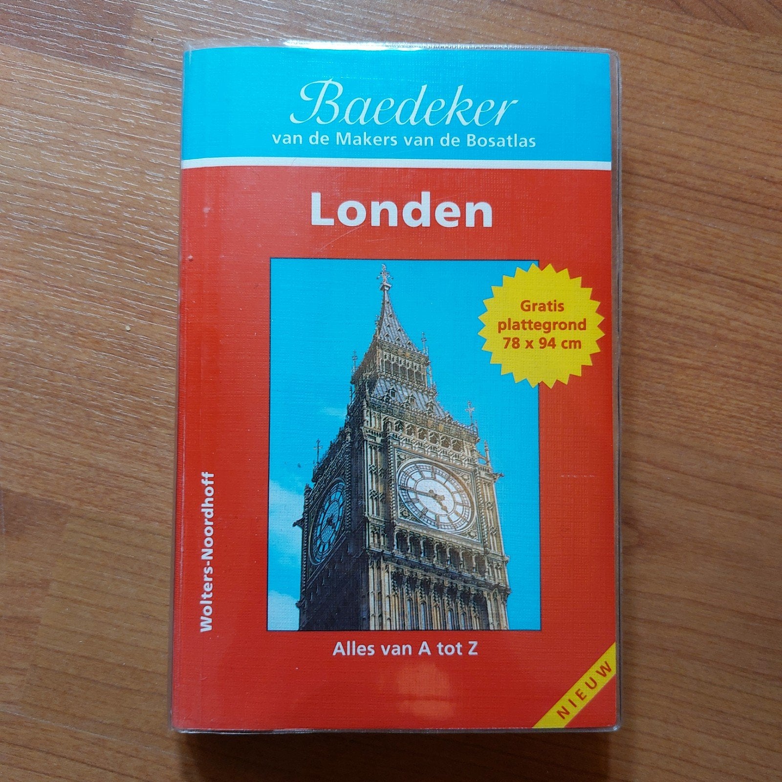 Baedeker Londen Reisgids met plattegrond - Nieuw, Ophalen of Verzenden, Zo goed als nieuw, Hulst