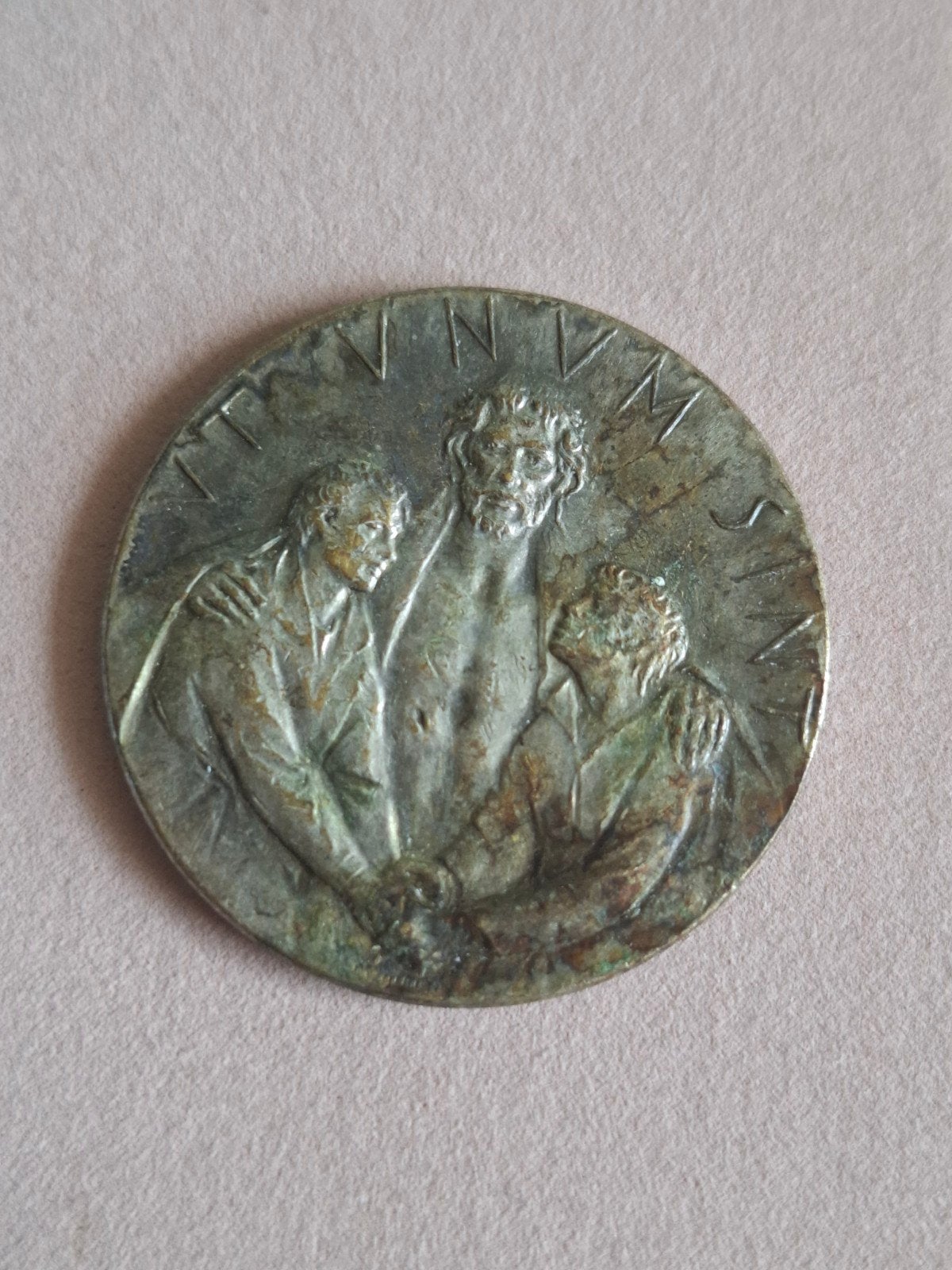 Jubileummedaille Rome MCMXXV - Zeldzaam verzamelobject, Postzegels en Munten, Ophalen of Verzenden