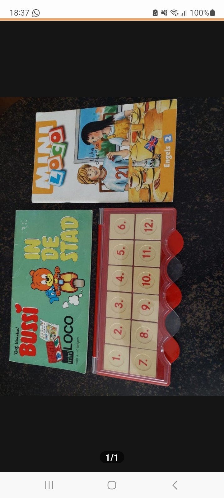 Mini loco, Kinderen en Baby's, Speelgoed | Educatief en Creatief, Ophalen of Verzenden, Zo goed als nieuw, Puzzelen
