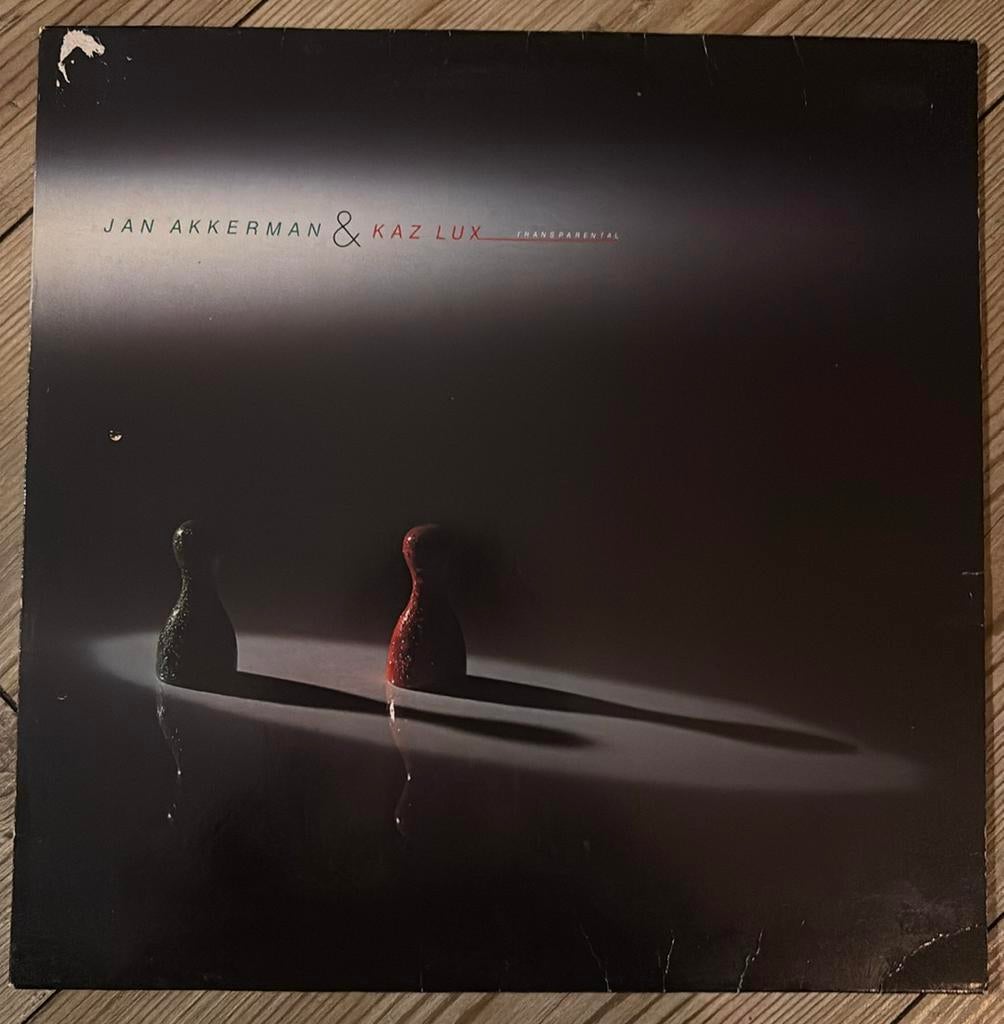 Vinyl Lp Jan Akkerman & Kaz Lux “Transparental”, Ophalen of Verzenden, Gebruikt, 12 inch, Poprock