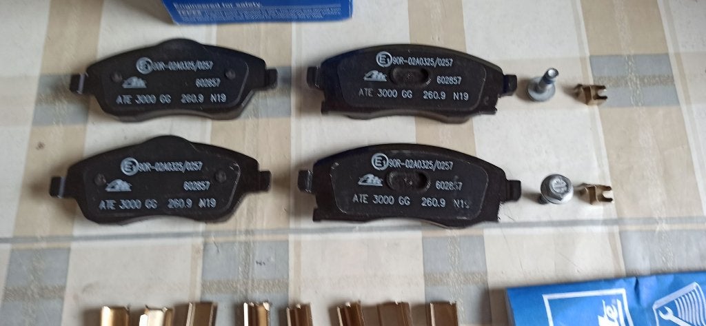 Premium Remblokken set ATE 13.0460.2857.2, Ophalen, Nieuw, Opel