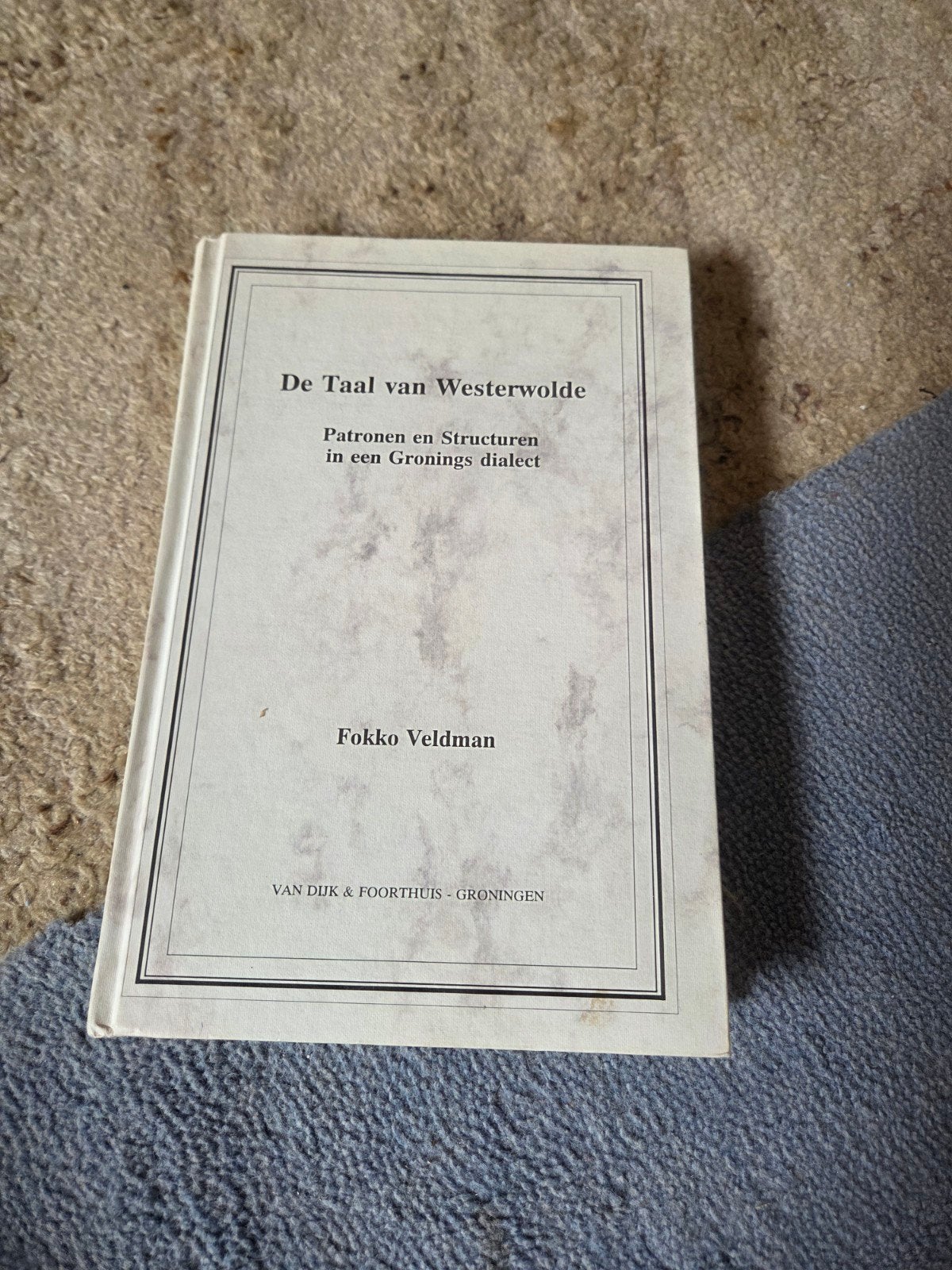 fokko veldman de taal van westerwolde, Ophalen of Verzenden