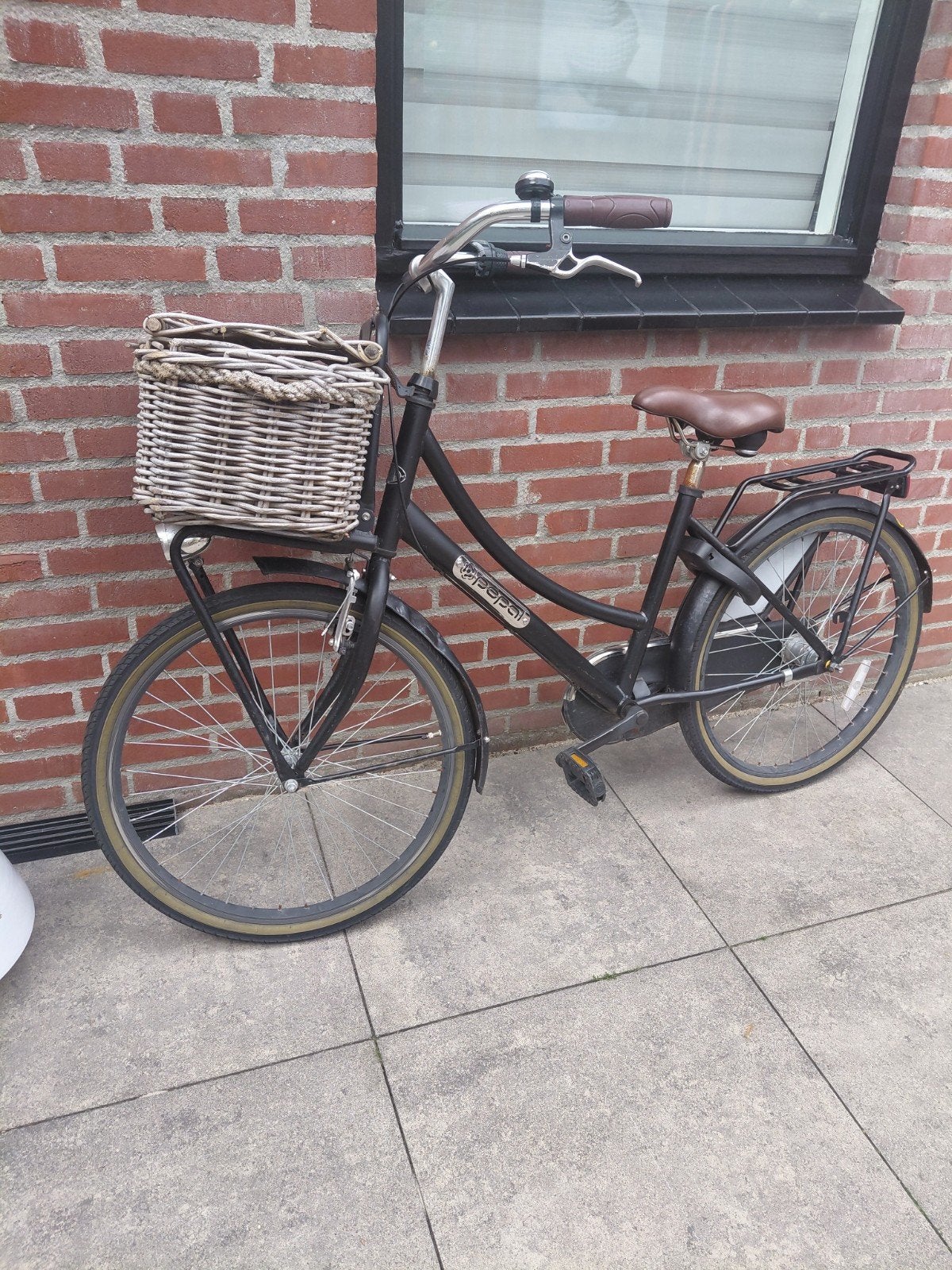 Popal meisjesfiets versnellingen terugtraprem, Fietsen en Brommers, Fietsen | Meisjes, Ophalen, Gebruikt, 24 inch, Versnellingen