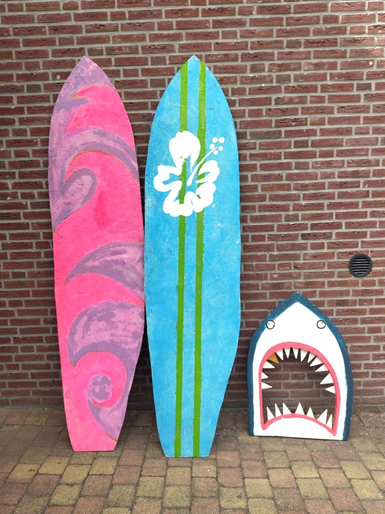 Hawaï beach party versiering, Hobby en Vrije tijd, Feestartikelen, Ophalen, Gebruikt, Versiering, Overige