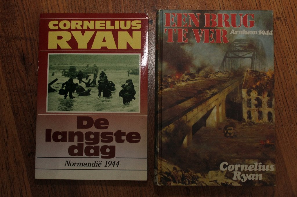 2x WO2 boeken  - Cornelius Ryan, Boeken, Ophalen, Niet van toepassing, Zo goed als nieuw, Cornelius Ryan