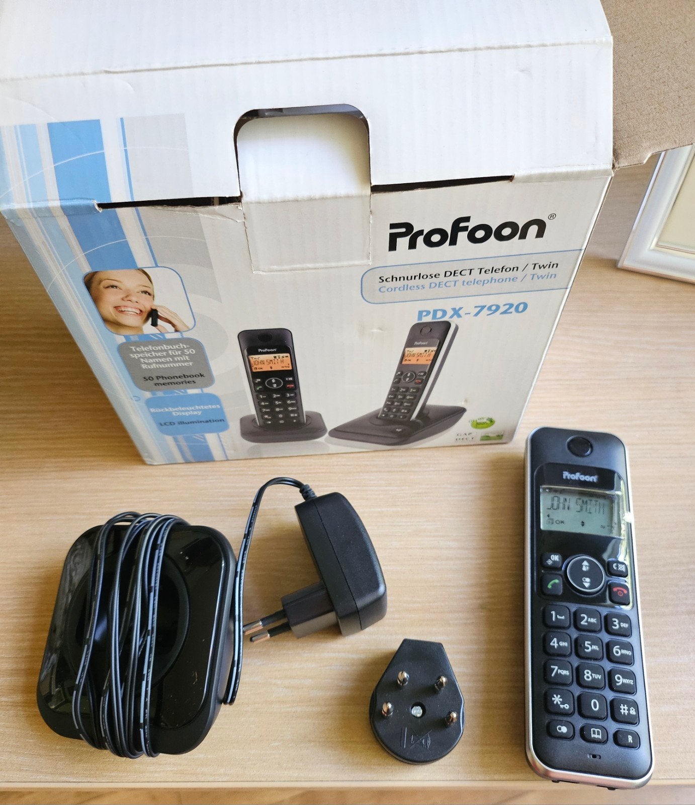 Profoon PDX-7920 draadloze DECT telefoon (1 handset), Ophalen of Verzenden, Nieuw, 1 handset