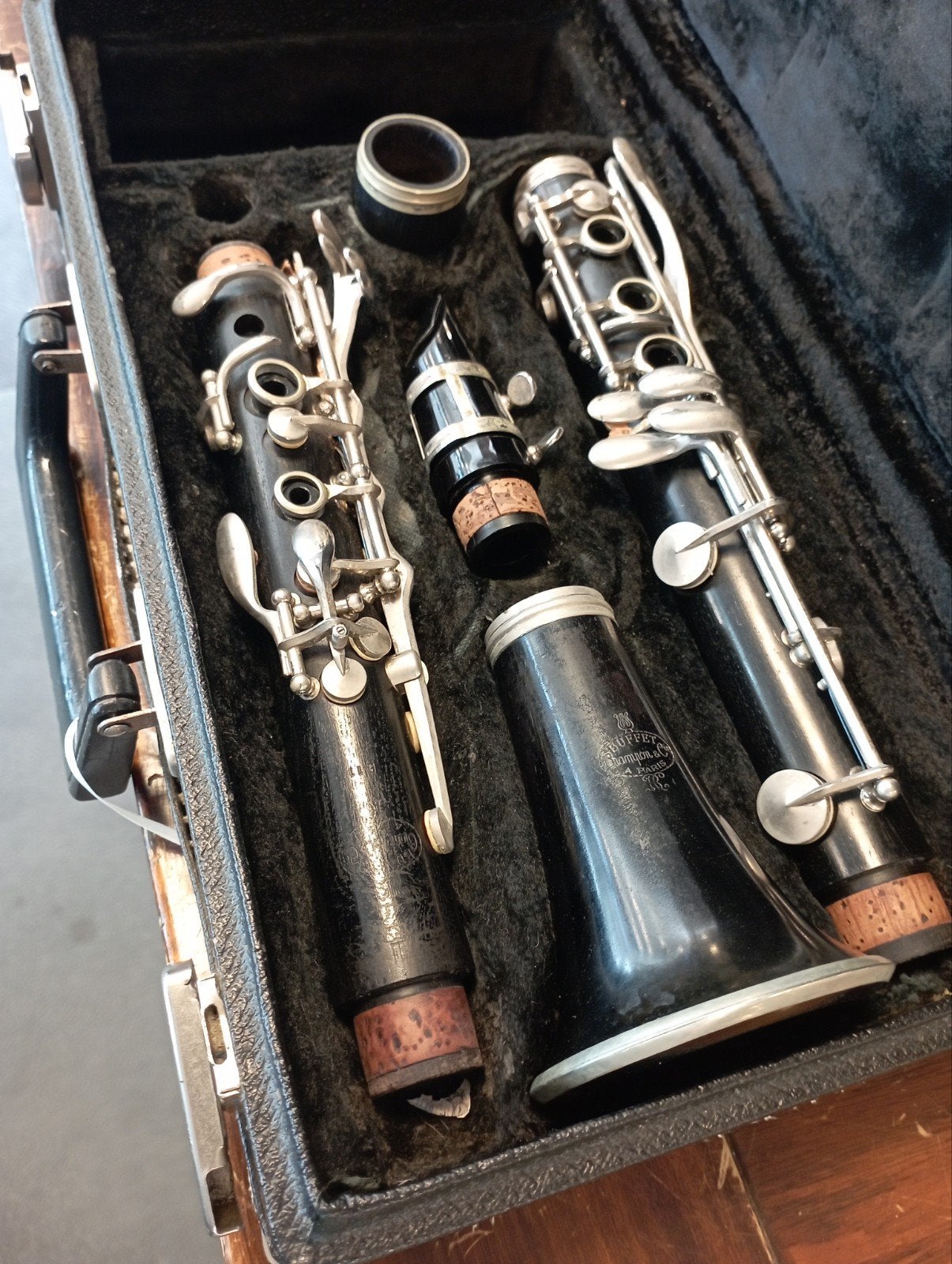 Buffet Crampon E11 Klarinet, Muziek en Instrumenten, Blaasinstrumenten | Klarinetten, Ophalen of Verzenden, Gebruikt, Hout