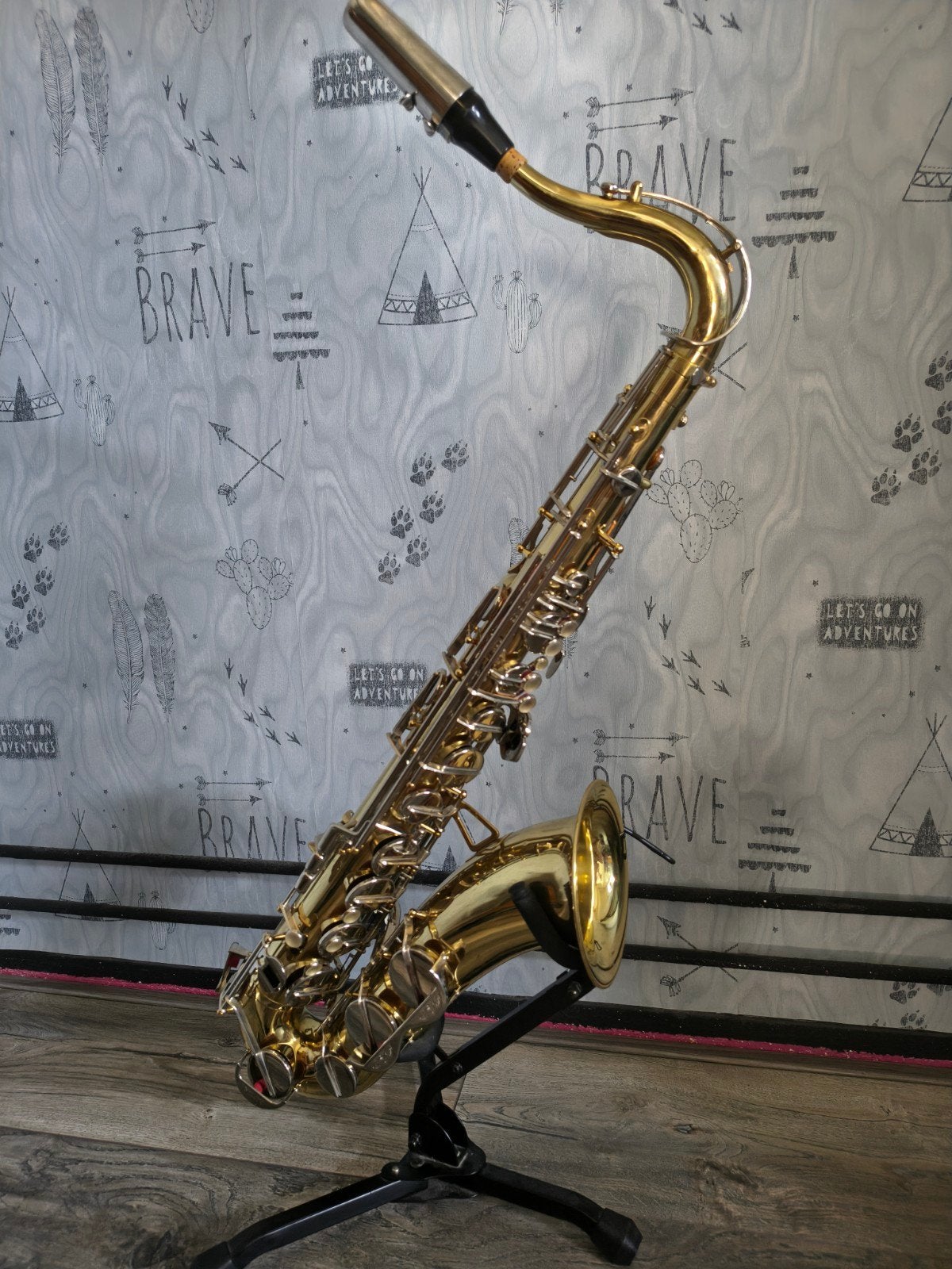 Te koop Tenor Saxofoon., Ophalen, Gebruikt, Tenor, Met koffer