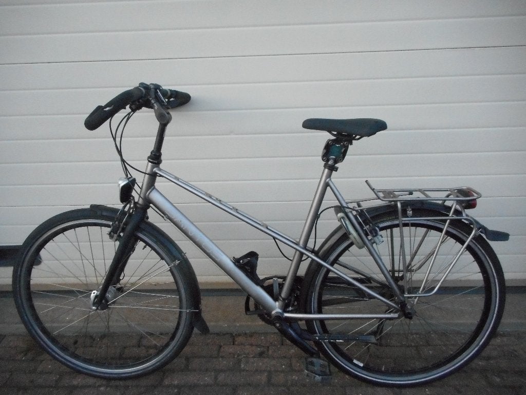 Santos Trekking 57cm 27 versnellingen, 28 inch, Gebruikt, Velgrem, 56 cm of meer