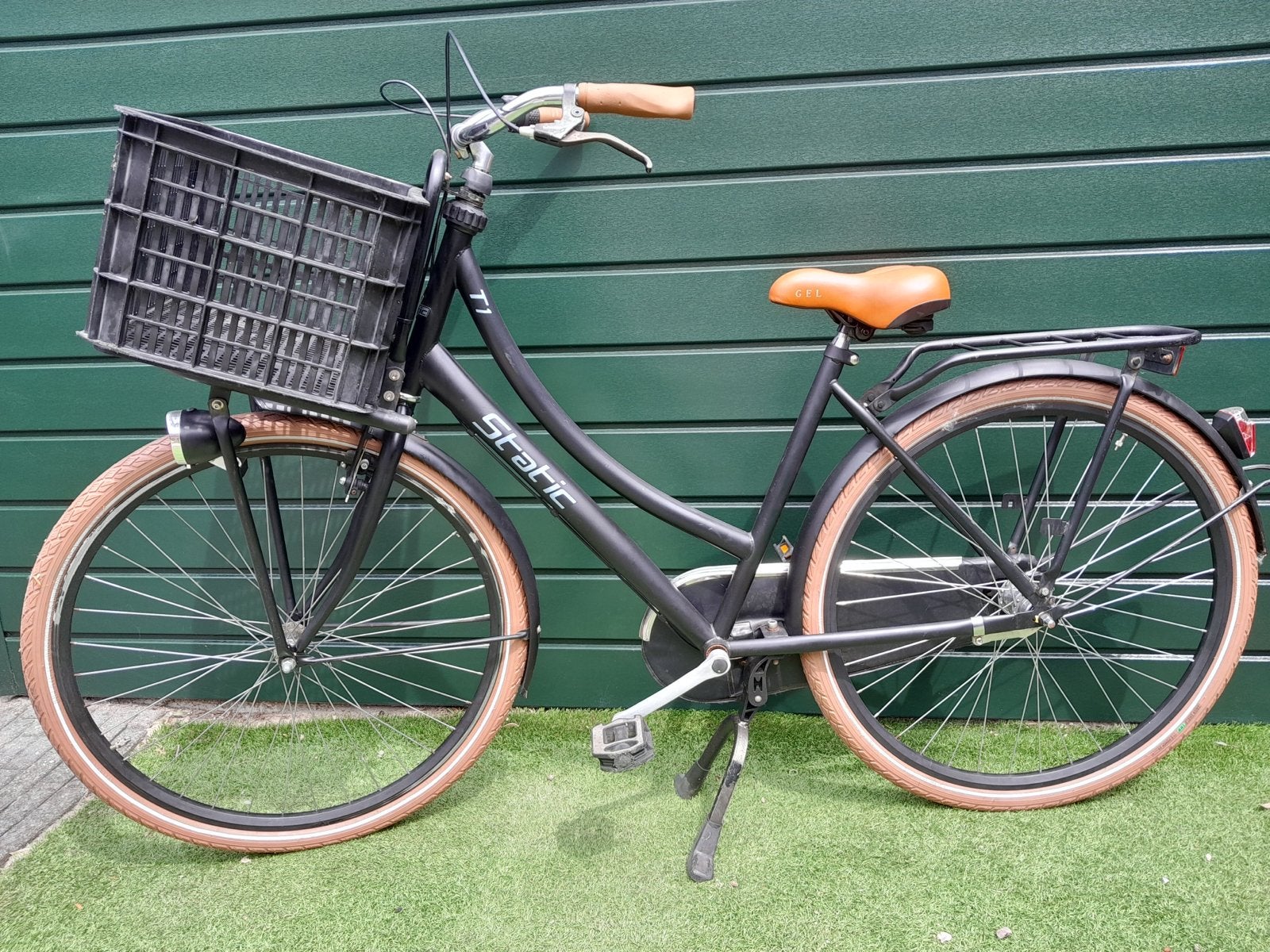 Nette 26 inch meisjes transportfiets, Gebruikt, Velgrem, Handrem, Ophalen