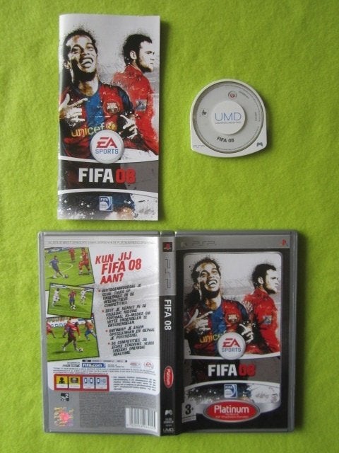 FIFA PSP Playstation, Spelcomputers en Games, 1 speler, Ophalen of Verzenden, Zo goed als nieuw, Vanaf 3 jaar