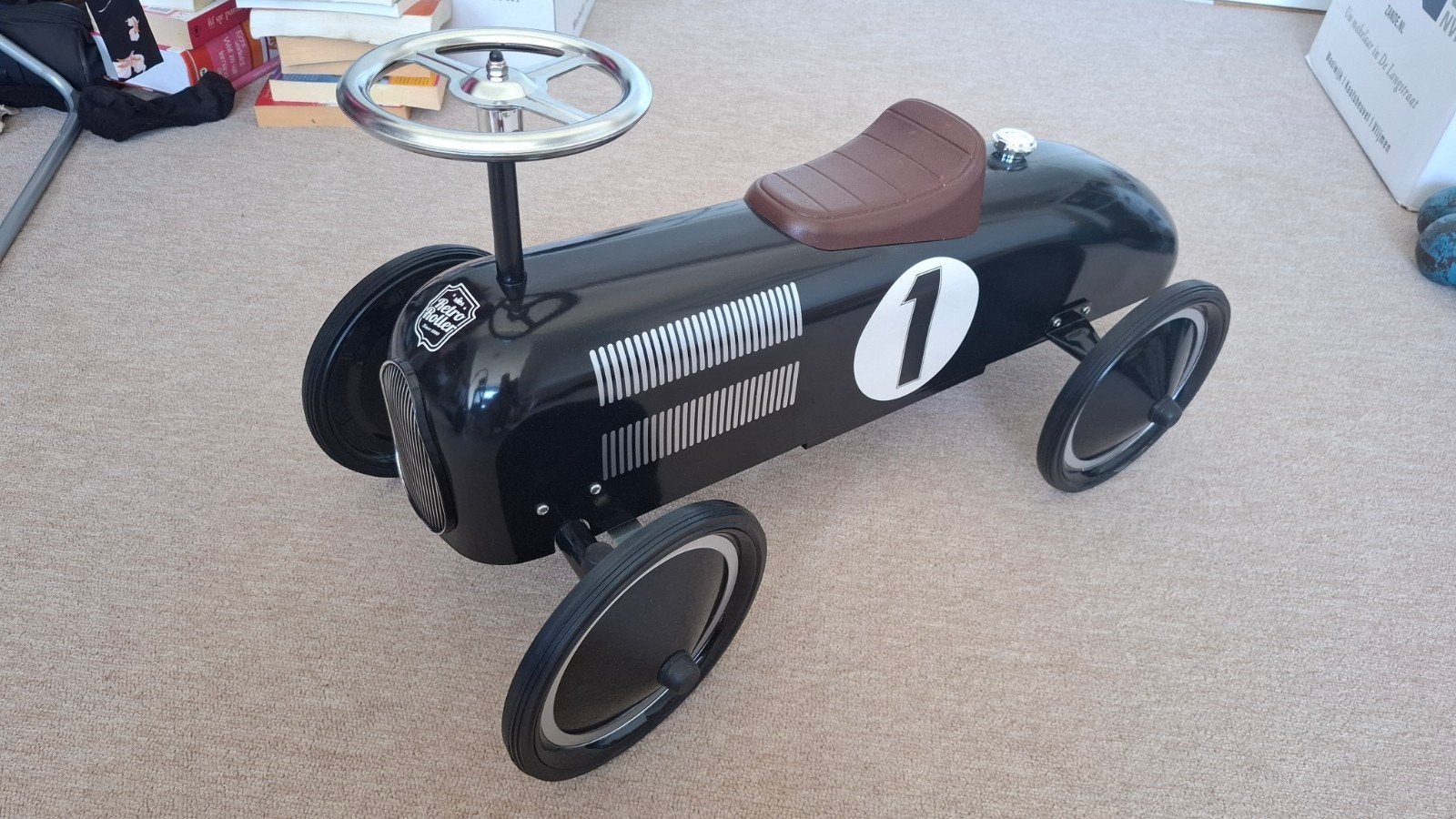 Retro loopwagen auto (Jack), Ophalen of Verzenden, Nieuw, Overige merken
