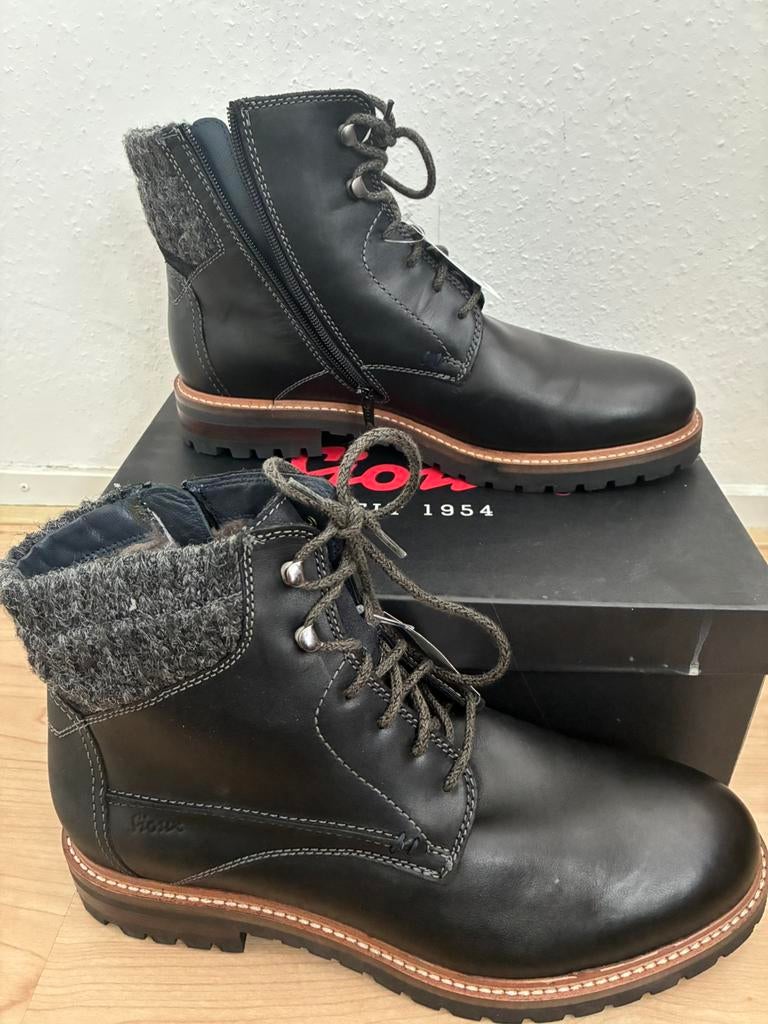 Maat 45 sioux nieuwe herenschoenen, Kleding | Heren, Schoenen, Ophalen of Verzenden, Nieuw, Zwart