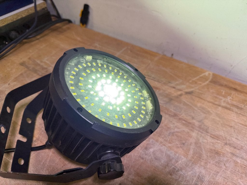 2x Eurolite LED SLS-98 SMD Stroboscoop / LED strobe, Ophalen of Verzenden, Gebruikt, Licht, Stroboscoopeffect