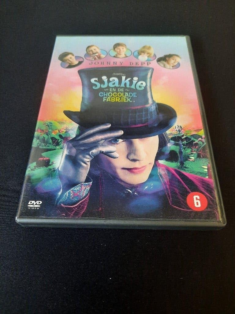 Sjakie en de Chocoladefabriek DVD - Familie/Avontuur, Alle leeftijden, Nederlands, Zo goed als nieuw, Film
