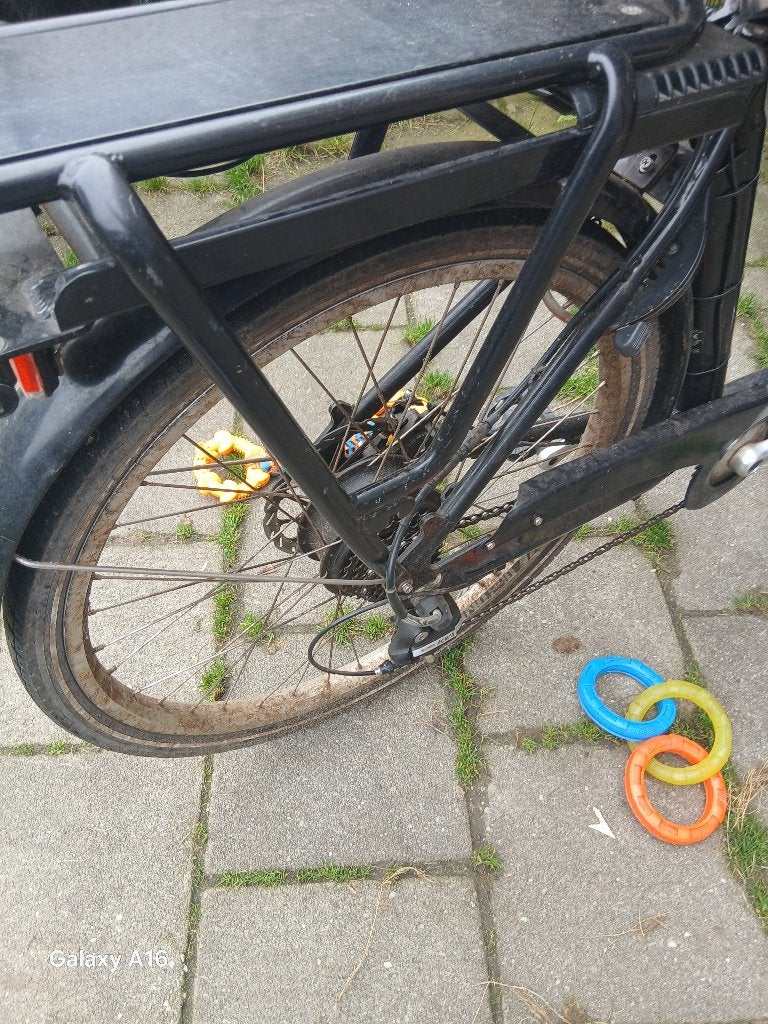 Elektrische babboe dog bakfiets, Gebruikt, 3 kinderen, Elektrisch, Trommelrem