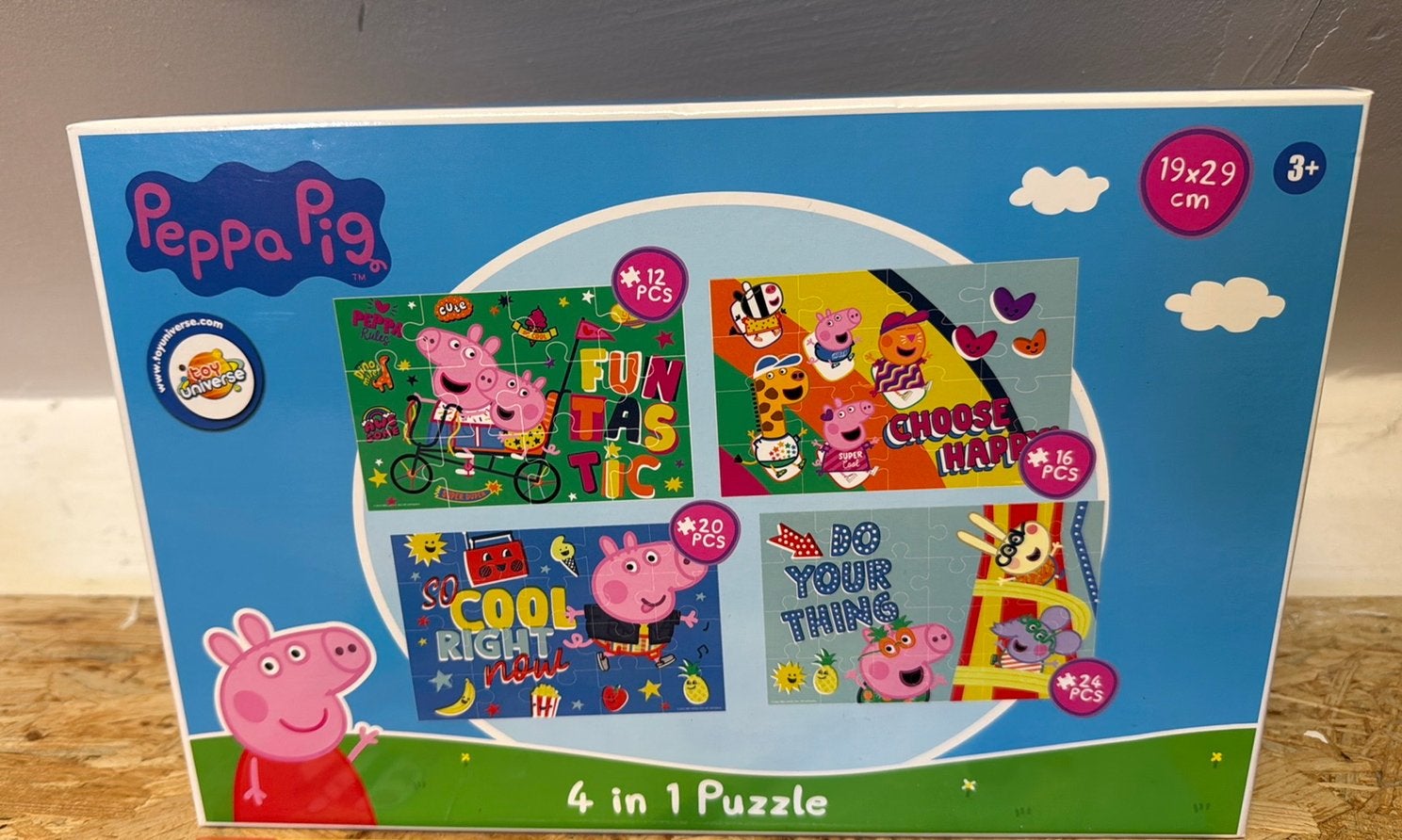 Peppa big puzzels, Ophalen, 10 tot 50 stukjes, Zo goed als nieuw