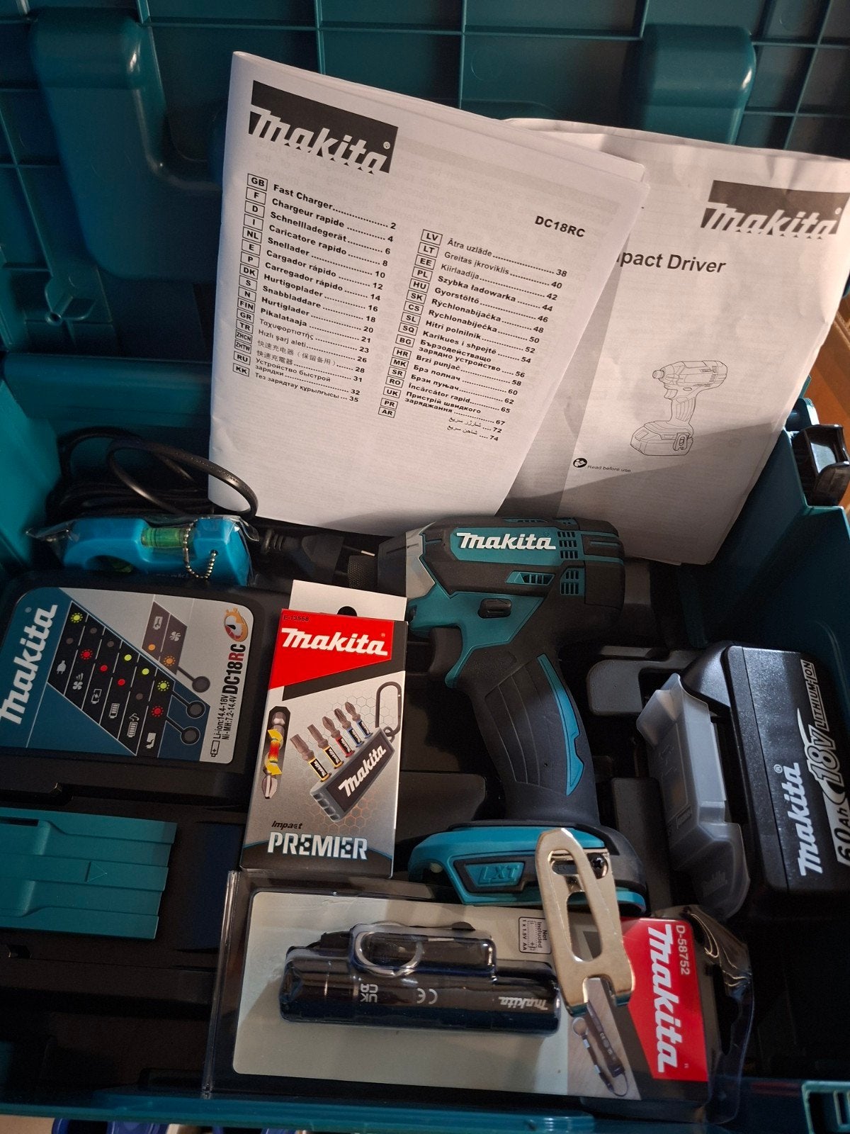 Makita DTD152 18V Accu Slagmoersleutel Set - Nieuw, 600 watt of meer, Variabele snelheid, Nieuw, Ophalen of Verzenden