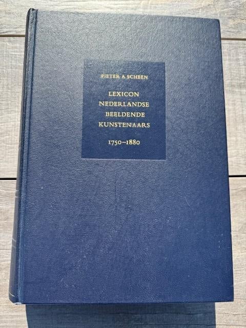 Lexicon Nederlandse beeldende kunstenaars 1981, Boeken, Ophalen of Verzenden, Zo goed als nieuw, Overige onderwerpen, Pieter A. Scheen