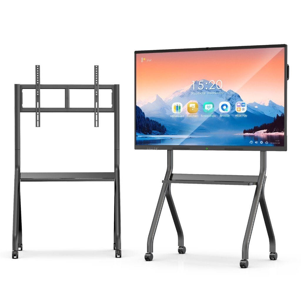DJLicht 86'' Touch Interactief whiteboard met Android, HDMI, ., Touchscreen, Nieuw