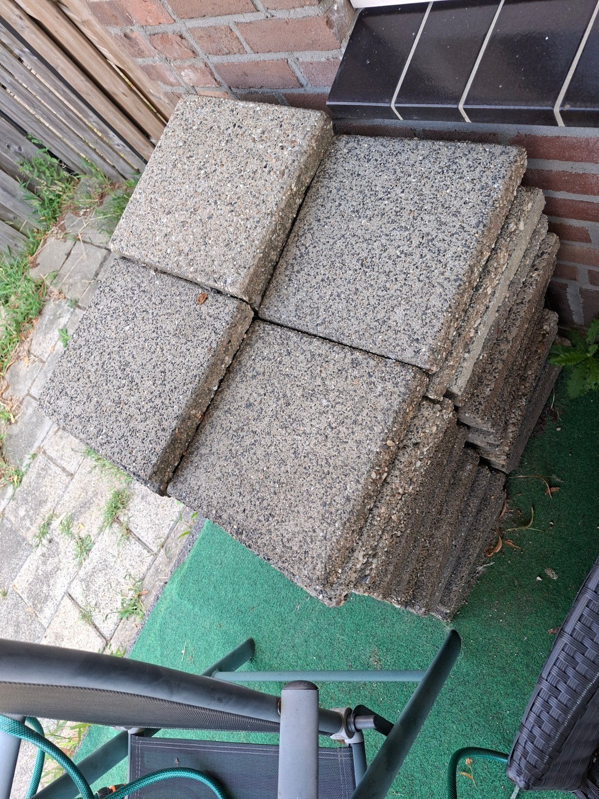gratis tegels, Ophalen, Gebruikt, Overige materialen
