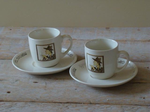 Servies, Jet (by Ter Steege) CAPPUCCINO, gaaf, Huis en Inrichting, Keuken | Servies, Ophalen of Verzenden, Zo goed als nieuw, Overige stijlen