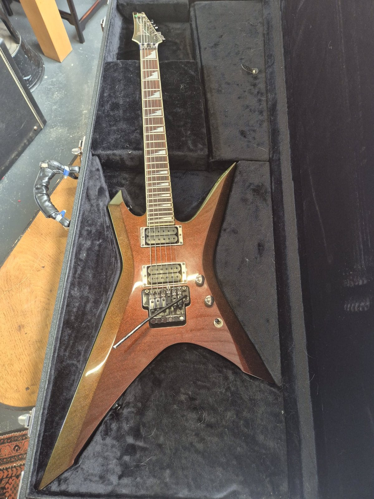 Ibanez XPT700 Xiphos 2009 Red Chameleon incl. Koffer, Muziek en Instrumenten, Ophalen, Gebruikt, Solid body, Ibanez