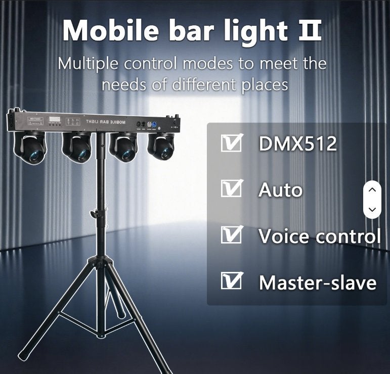 4x40W RGBW 4in1 LED Par, Ophalen, Nieuw, Licht, Kleur