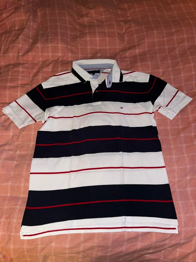 Tommy Hilfiger polo gestreept maat XL, Kleding | Heren, Polo's, Ophalen of Verzenden, Zo goed als nieuw, Maat 56/58 (XL)