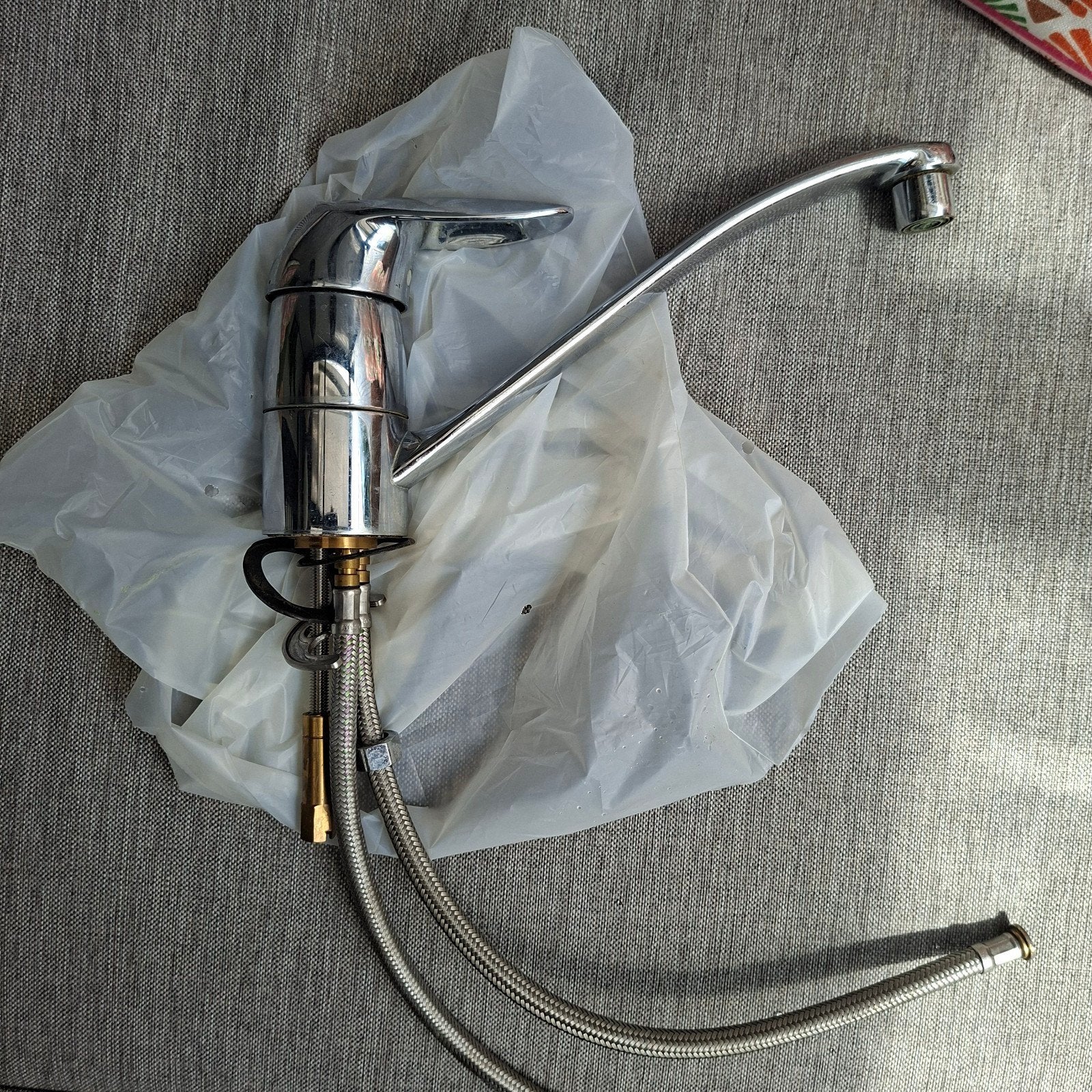 Grohe Keukenmengkraan, Ophalen, Gebruikt, Chroom, Kraan