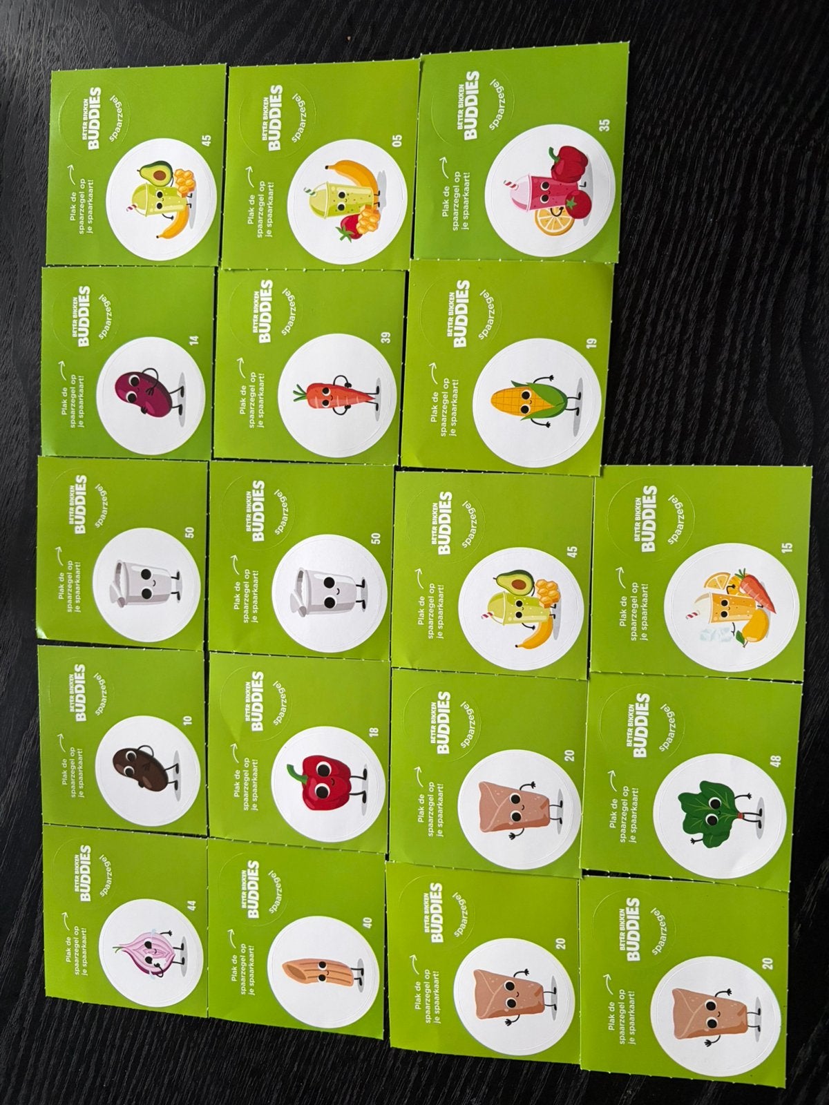 Beter bikken buddies spaarzegels, Plus, Plus, Ophalen of Verzenden