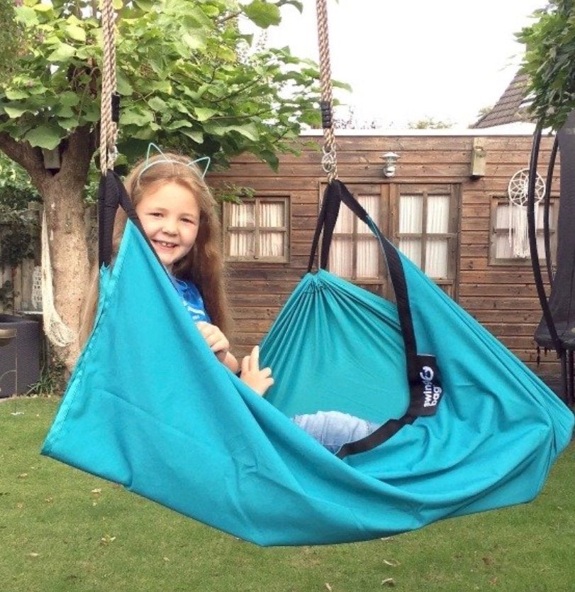 Swing Bag -  Schommel kinderen - hangmat, Ophalen of Verzenden, Zo goed als nieuw, Schommel