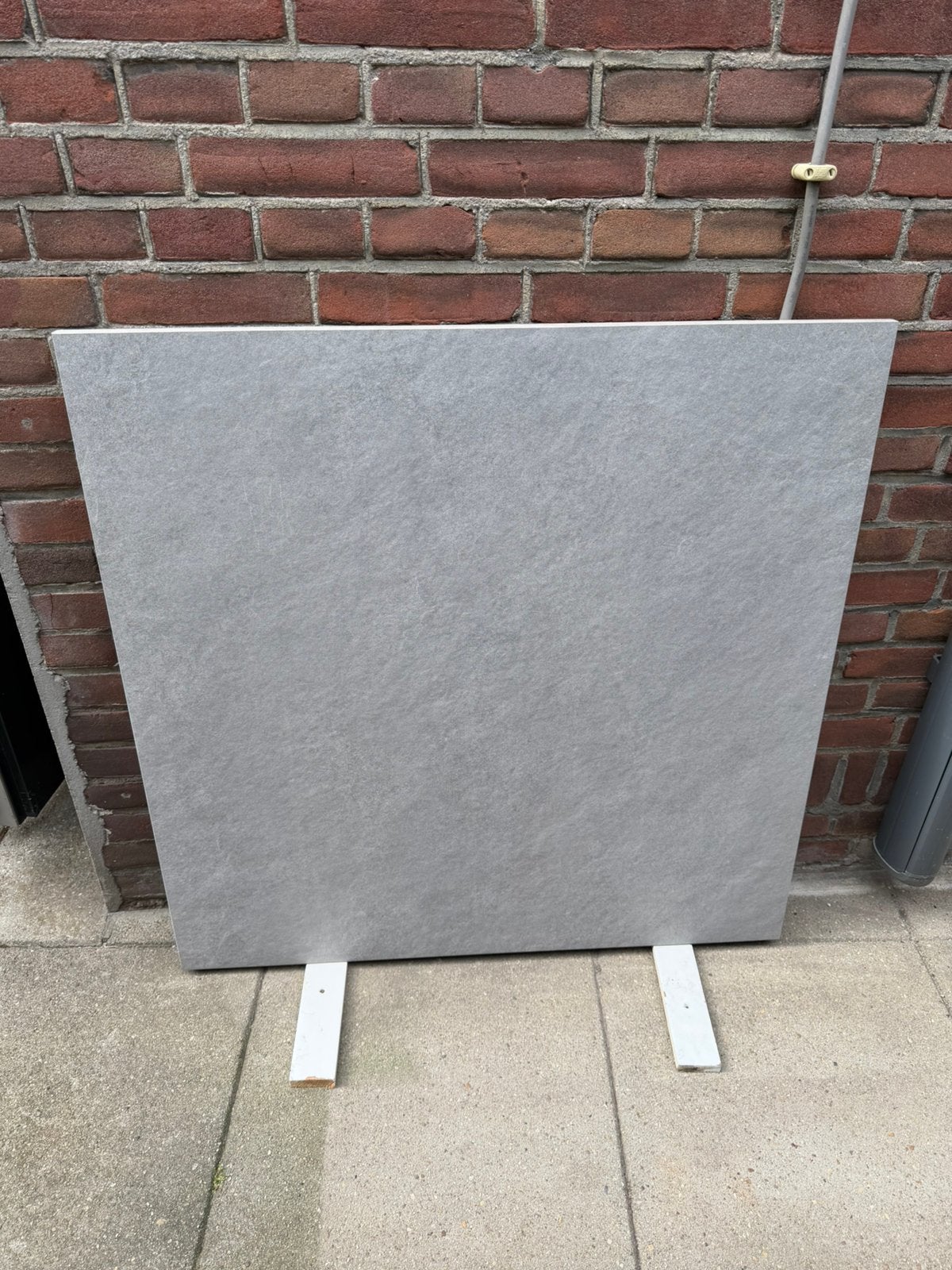 Nieuwe tegel 90x90 als tafelblad loungeset, Ophalen, Zo goed als nieuw