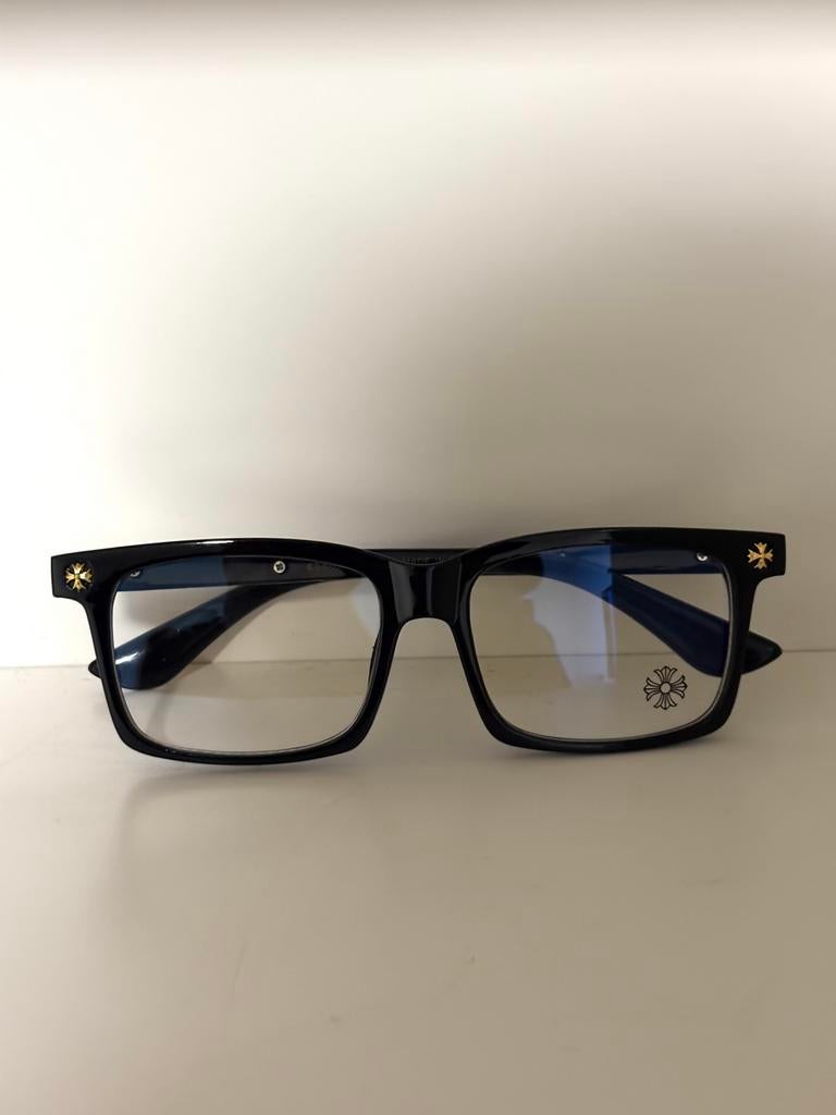 Chrome hearts bril zwart, Sieraden, Tassen en Uiterlijk, Zonnebrillen en Brillen | Dames, Overige merken, Zwart, Nieuw, Ophalen of Verzenden