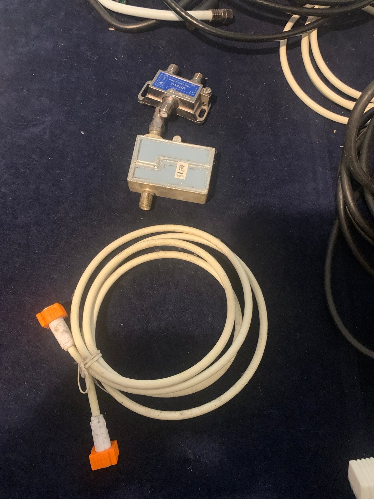 Diverse kabels en accessoires voor audio/video en satelliet, Ophalen, Gebruikt, 10 meter of meer, Coaxiale kabel
