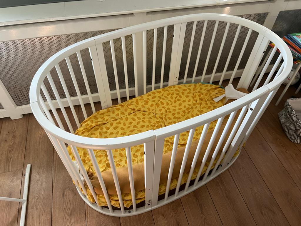 Stokke Sleepi bed incl mattress, Ophalen, Gebruikt, Ledikant