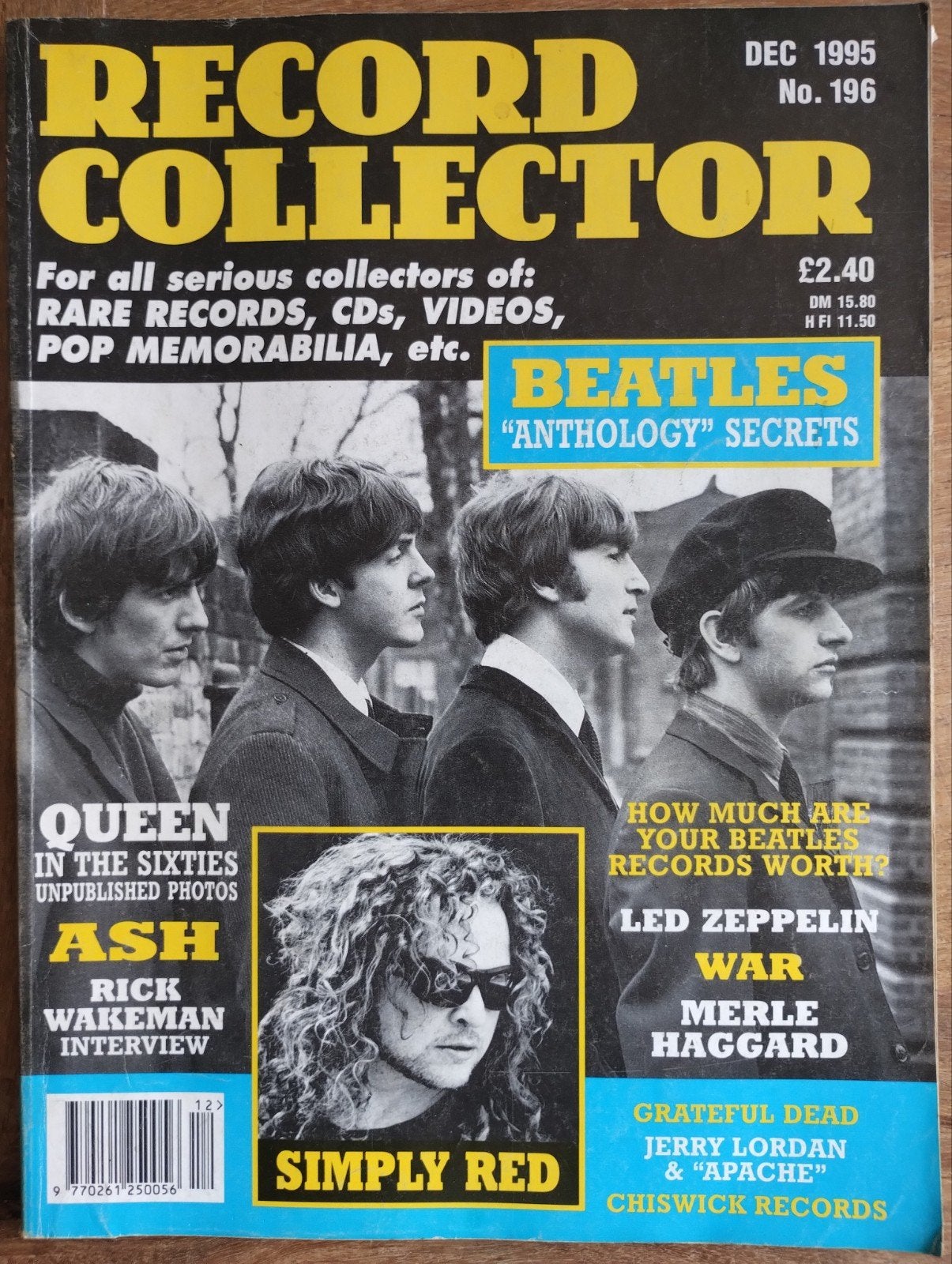Record Collector Magazine Dec 1995 - Beatles, Queen, Ophalen of Verzenden, Gelezen, Artiest, Diverse auteurs