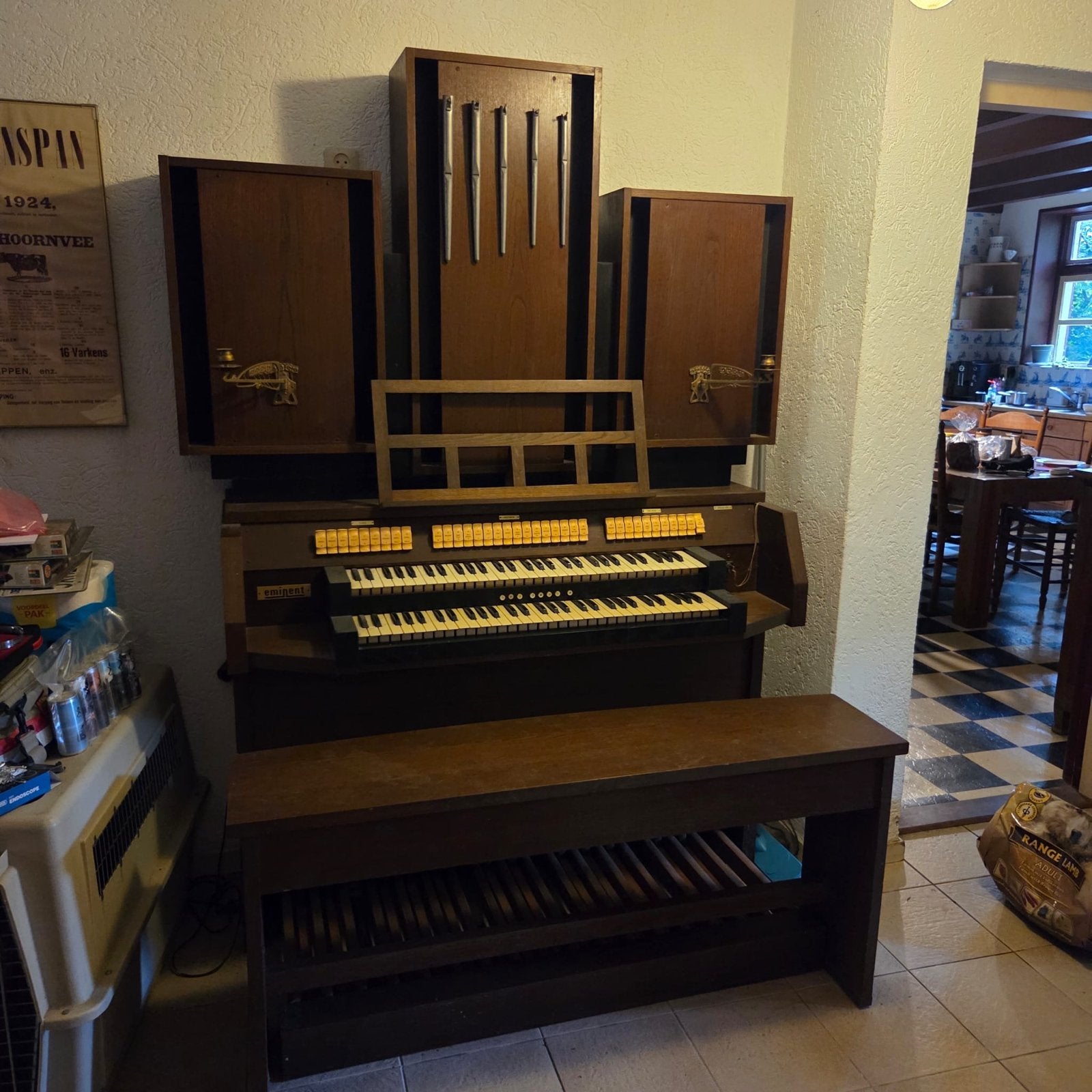 Eminent Omegan 8100 Orgel met 2 klavieren, Muziek en Instrumenten, Orgels, Ophalen, Gebruikt, 2 klavieren, Orgel