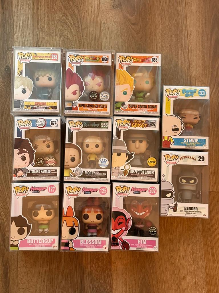 Funko pop anime, cartoon, television, Verzamelen, Ophalen of Verzenden, Zo goed als nieuw