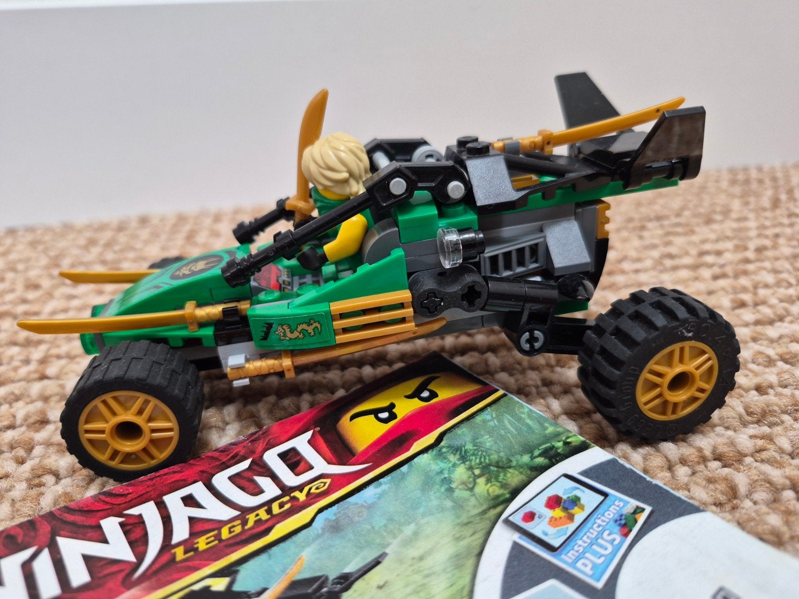LEGO Ninjago Legacy 71700 Jungle Raider, Lego, Ophalen of Verzenden, Zo goed als nieuw, Inclusief instructies