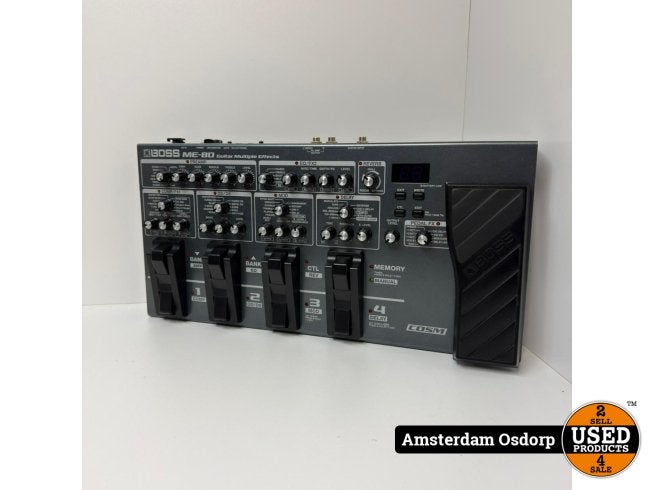 Boss ME-80 Gitaar effectpedaal + Carrybag | Nette staat, Flex Ltd., Zo goed als nieuw, https://flex.com/contact-us, Nobelstraat 10, 5807 GA Oostrum LB, Limburg, Nederland