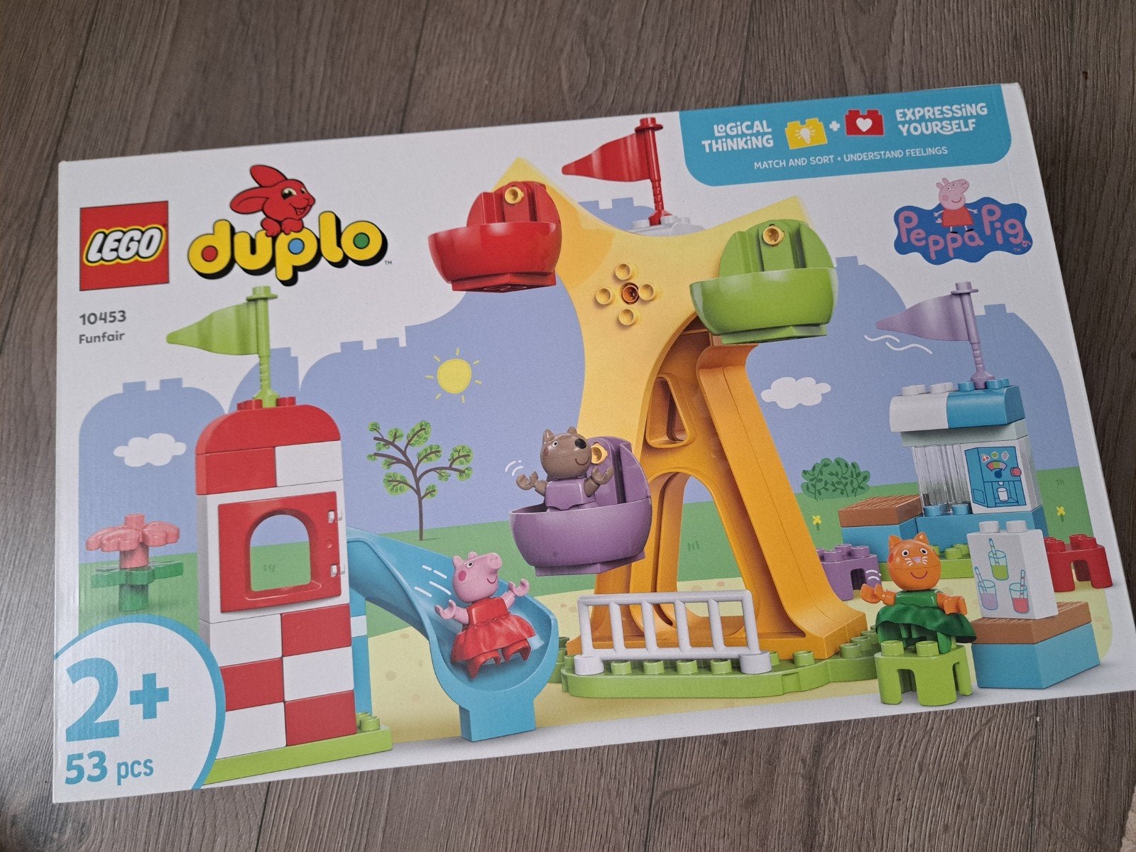 lego duplo peppa big kermis, Compleet, Nieuw, Ophalen of Verzenden, Complete set