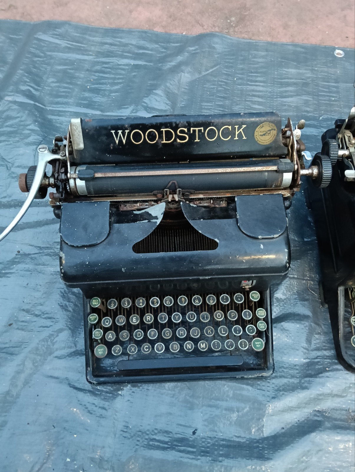 Woodstock vintage typemachine 1930, Diversen, Typemachines, Ophalen of Verzenden