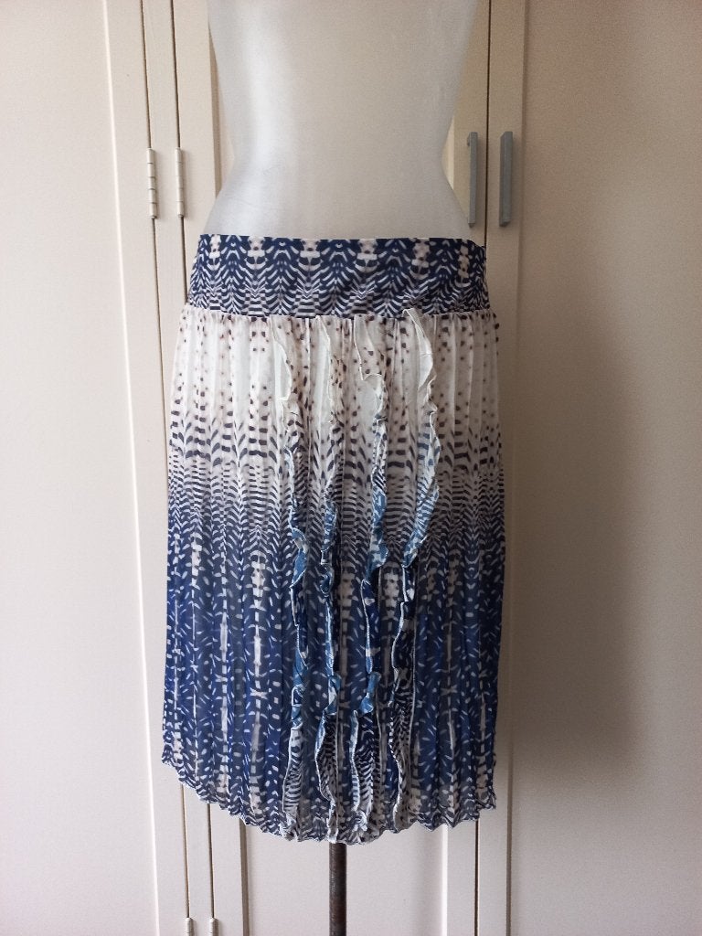 Dolce vita rok maat 44 zgan, Blauw, Maat 42/44 (L), Ophalen of Verzenden, Zo goed als nieuw