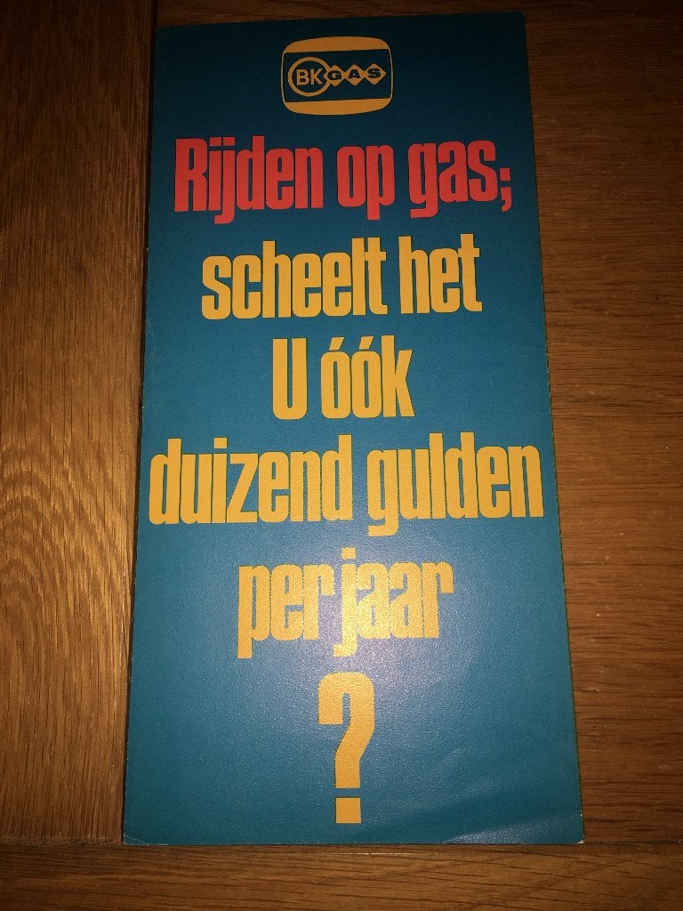 2x BK Gas Journaal Nr. 2 + BK Rijden op Gas brochure folder, Ophalen of Verzenden, Zo goed als nieuw, Overige merken