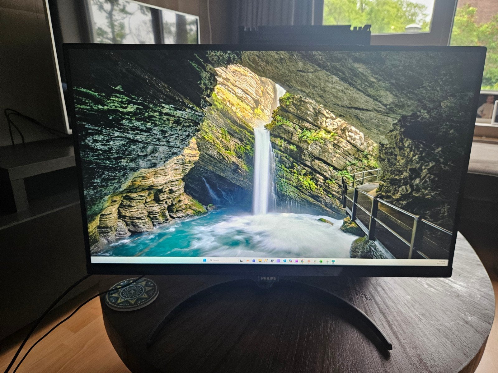 Philips 27 inch 4K Monitor (276EBV) - Uitstekende Staat, Computers en Software, Monitoren, Ophalen, Philips, Ultra HD (4K), Zo goed als nieuw