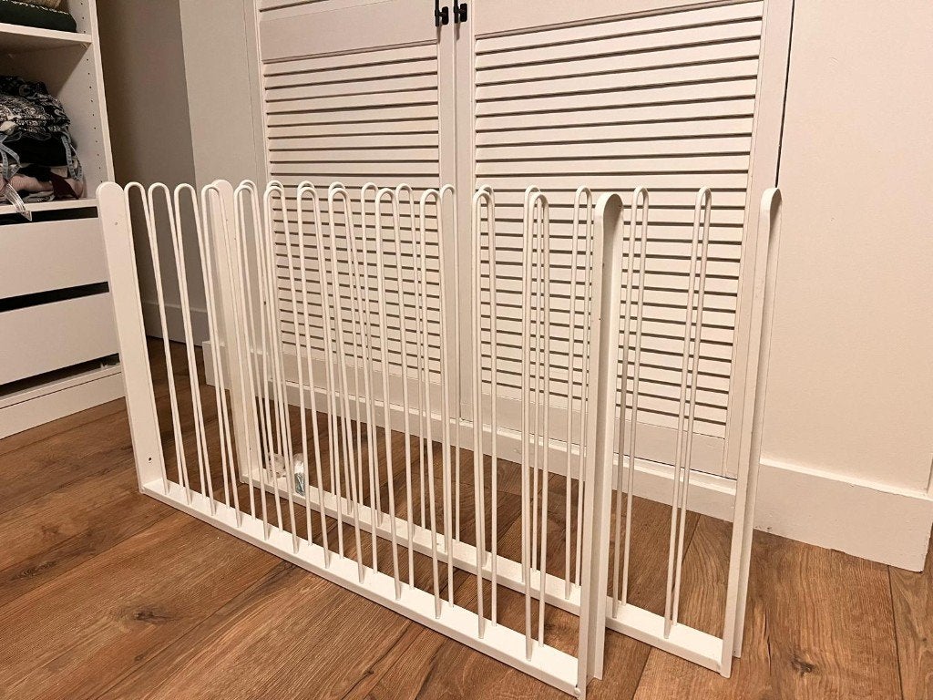 Komplement broekhanger, Ophalen, Wit, 50 tot 100 cm, Zo goed als nieuw
