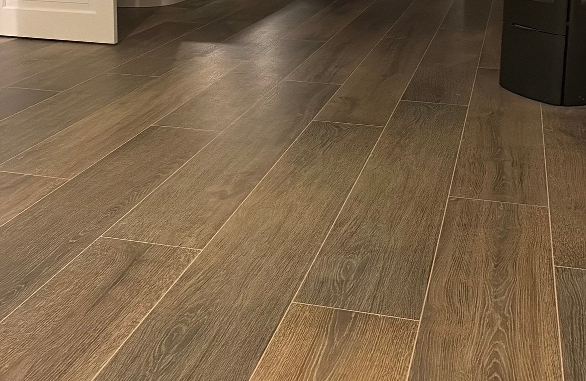 Keramische tegels houtlook Porcelanos Walnut, Ophalen, Nieuw, Overige typen