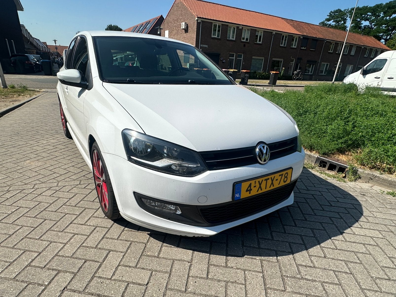 Volkswagen Polo 1.4 TDI 55KW BMT 2014 Wit, Auto's, Voorwielaandrijving, Stof, 74 pk, 580 kg